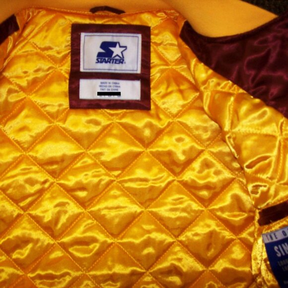 BOSTON BRUINS NHL Starter Snap Down Jacket 5X 6X - Picture 9 of 9